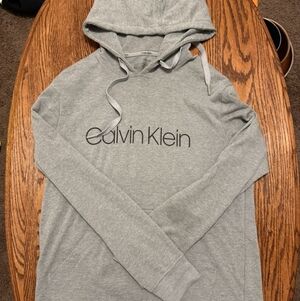 Calvin Klein Light Gray Hoodie